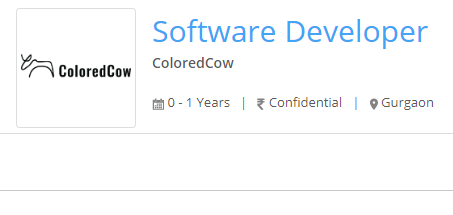 ColoredCow Off-Campus in 2020,Off-Campus 4u, Seekajob, Fresher job in seekajob