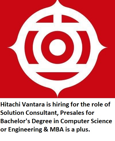 HITACHI VANTARA, HITACHI VANTARA careers, HITACHI VANTARA recruitment drive, HITACHI VANTARA recruitment drive 2020, HITACHI VANTARA recruitment drive in 2020, HITACHI VANTARA off-campus drive, HITACHI VANTARA off-campus drive 2020, HITACHI VANTARA off-campus drive in 2020, Seekajob, seekajob.in, HITACHI VANTARA recruitment drive 2020 in India, HITACHI VANTARA recruitment drive in 2020 in India, HITACHI VANTARA off-campus drive 2020 in India, HITACHI VANTARA off-campus drive in 2020 in India, HITACHI VANTARA fresher job, HITACHI VANTARA experience job