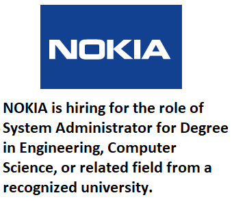 NOKIA, NOKIA careers, NOKIA recruitment drive, NOKIA recruitment drive 2020, NOKIA recruitment drive in 2020, NOKIA off-campus drive, NOKIA off-campus drive 2020, NOKIA off-campus drive in 2020, Seekajob, seekajob.in, NOKIA recruitment drive 2020 in India, NOKIA recruitment drive in 2020 in India, NOKIA off-campus drive 2020 in India, NOKIA off-campus drive in 2020 in India, NOKIA fresher job, NOKIA experience job