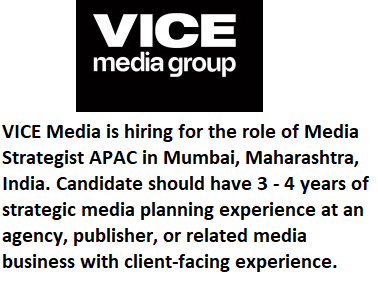 VICE MEDIA, VICE MEDIA careers, VICE MEDIA recruitment drive, VICE MEDIA recruitment drive 2020, VICE MEDIA recruitment drive in 2020, VICE MEDIA off-campus drive, VICE MEDIA off-campus drive 2020, VICE MEDIA off-campus drive in 2020, Seekajob, seekajob.in, VICE MEDIA recruitment drive 2020 in India, VICE MEDIA recruitment drive in 2020 in India, VICE MEDIA off-campus drive 2020 in India, VICE MEDIA off-campus drive in 2020 in India, VICE MEDIA fresher job, VICE MEDIA experience job