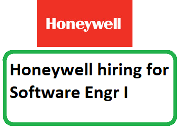 Honeywell hiring for Software Engr I