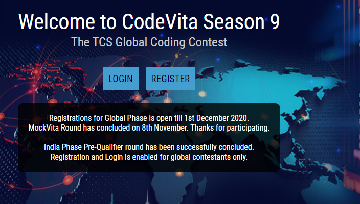 TCS Global Coding Contest-Codevita Season 9