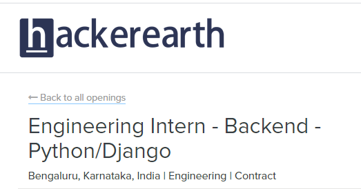 HackerEarth Off Campus Recruitment Drive 2021