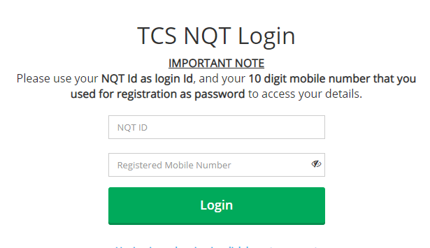 TCS NQT Exam Result 2020