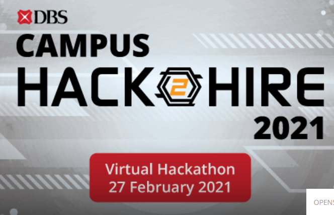 DBS Campus Hack 2 Hire 2021