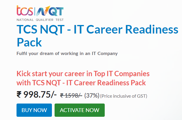 TCS NQT-IT Careers Readiness Pack