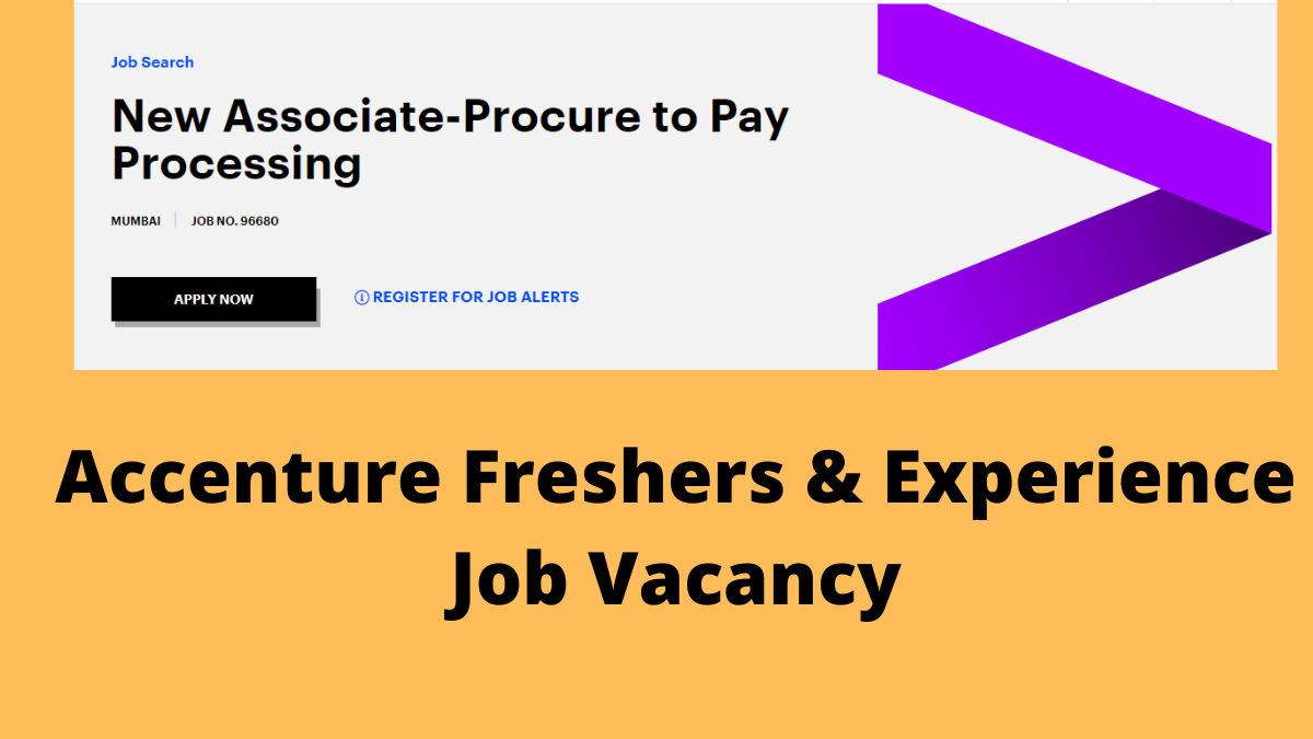 Accenture Job Vacancy