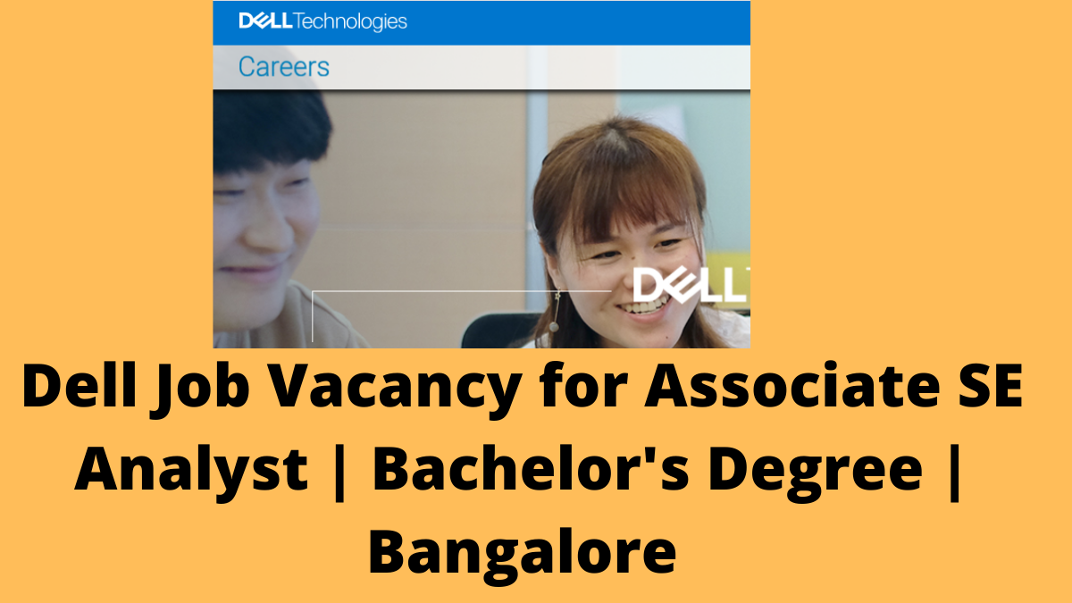 Dell Job Vacancy