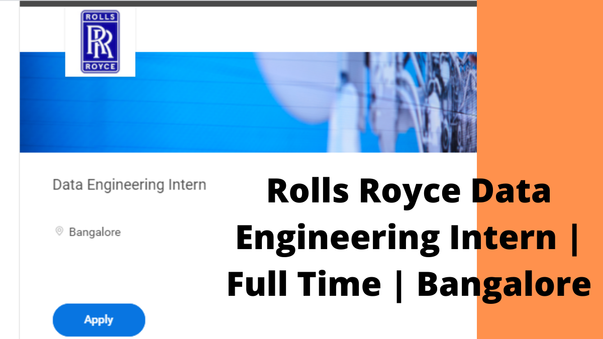 Rolls Royce Data Engineering Intern