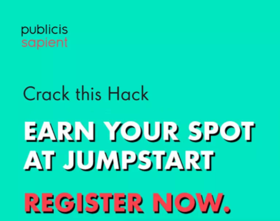 Publicis Sapients Jumpstart