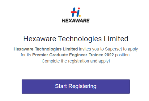 Hexaware 2022 Premier Graduate Engineer Trainee