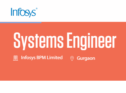 Infosys BPM Limited 2021-2020 Passout Batch Hiring for Systems Engineer