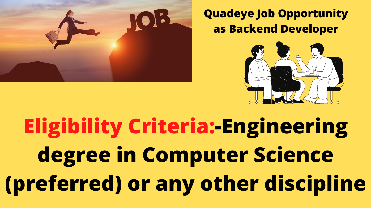 Quadeye Job Opening for Backend Developer