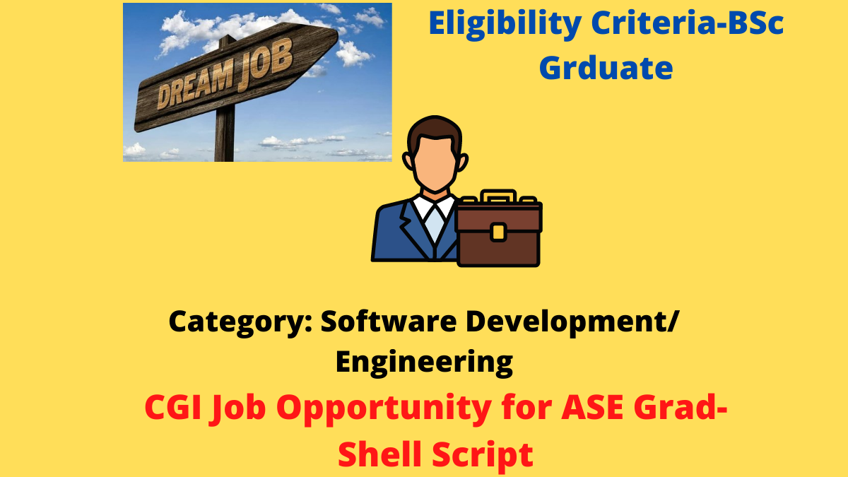 CGI Job Opportunity for ASE Grad-Shell Script