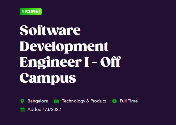 Groupon Off Campus Recruitment Drive 2022