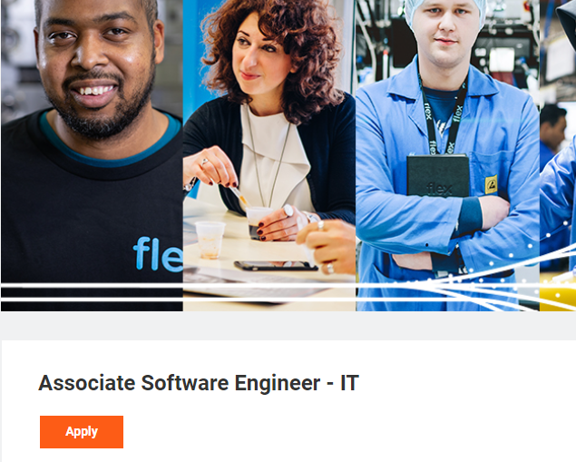 Flex Full Time Job Opportunity for Associate Software Engineer-IT