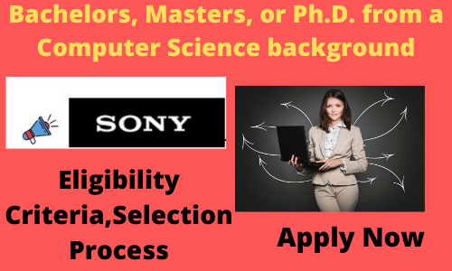 Sony is hiring for Machine Learning Intern