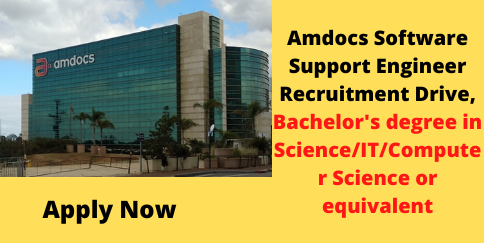 Amdocs Software Support Engineer Recruitment Drive