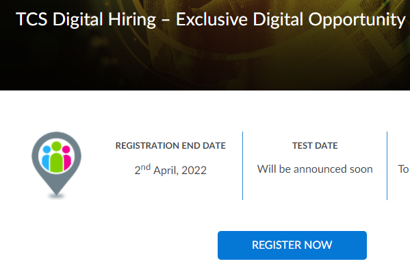 TCS Digital Off Campus Exclusive Hiring