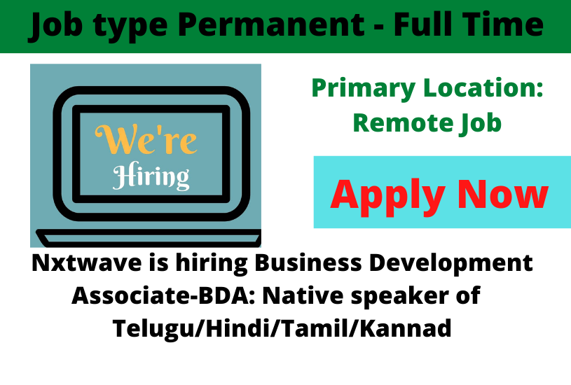 Nxtwave is hiring Business Development Associate