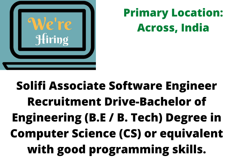 Solifi Associate Software Engineer Recruitment Drive