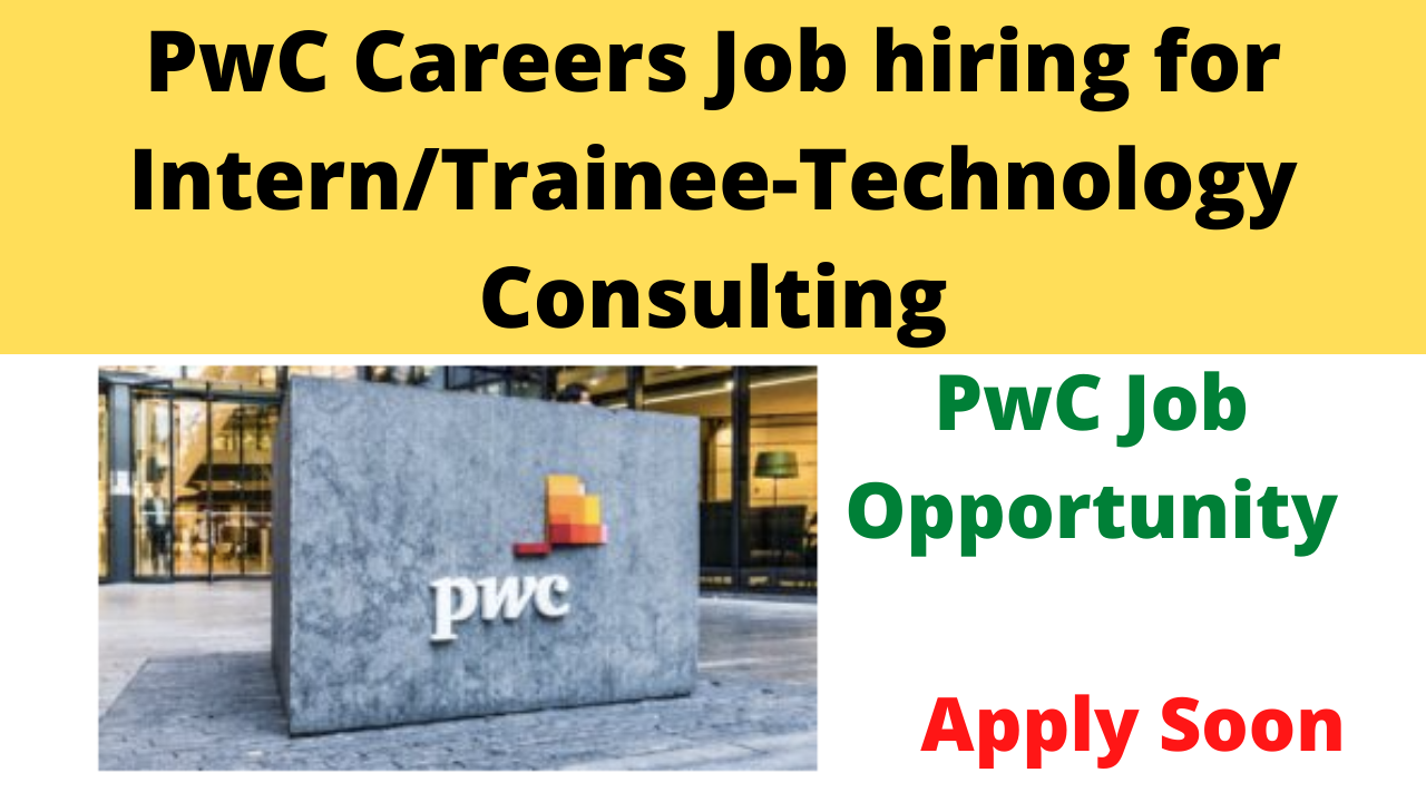 PwC Careers Job hiring