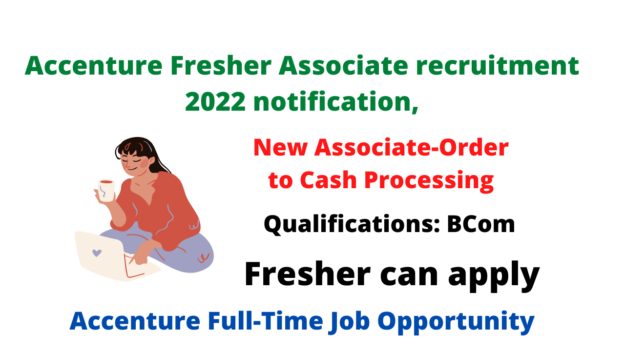 Accenture Fresher Associate recruitment