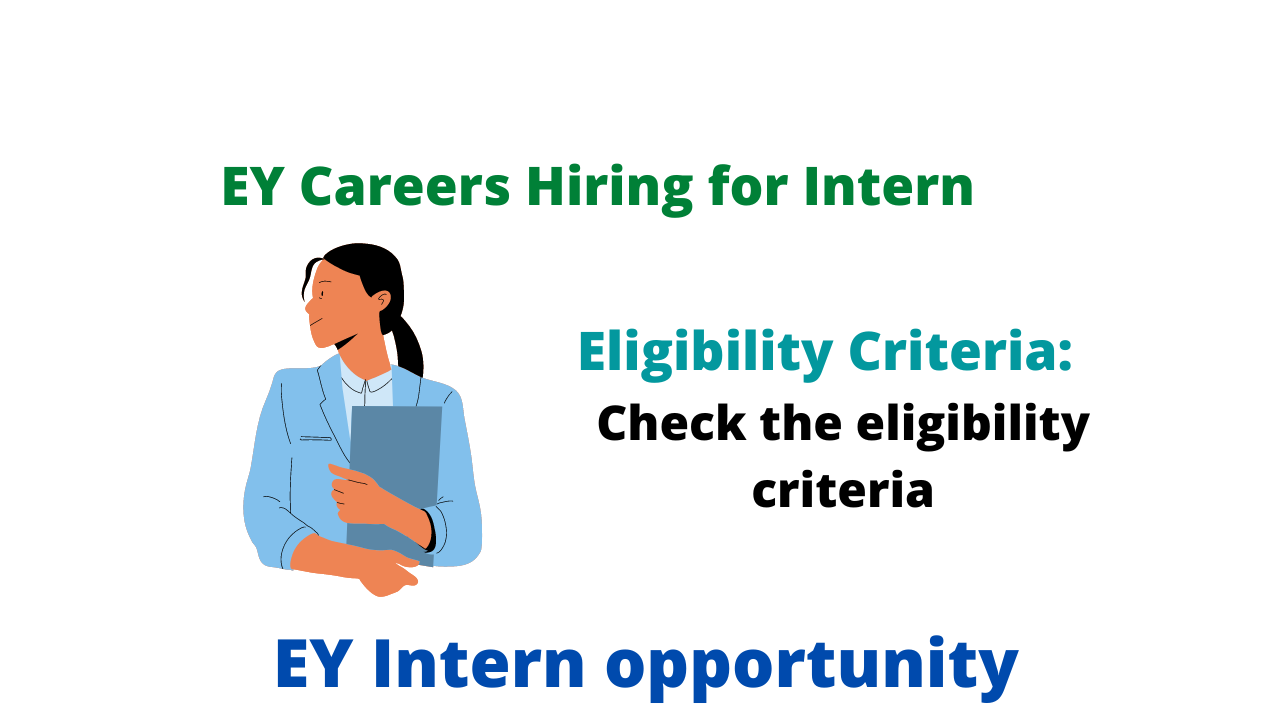 EY Careers Hiring for Intern