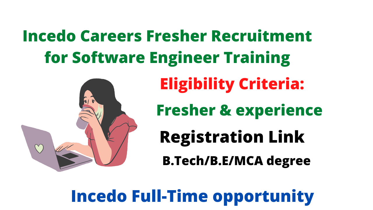 Incedo Careers Fresher Recruitment for Software Engineer Training