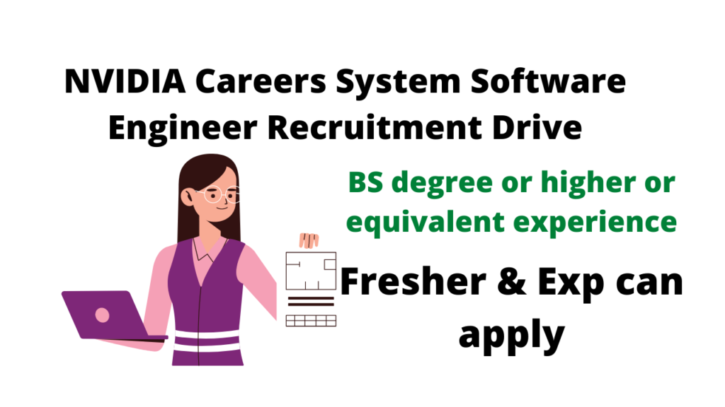 NVIDIA Careers System Software Engineer Recruitment Drive, BS degree or ...