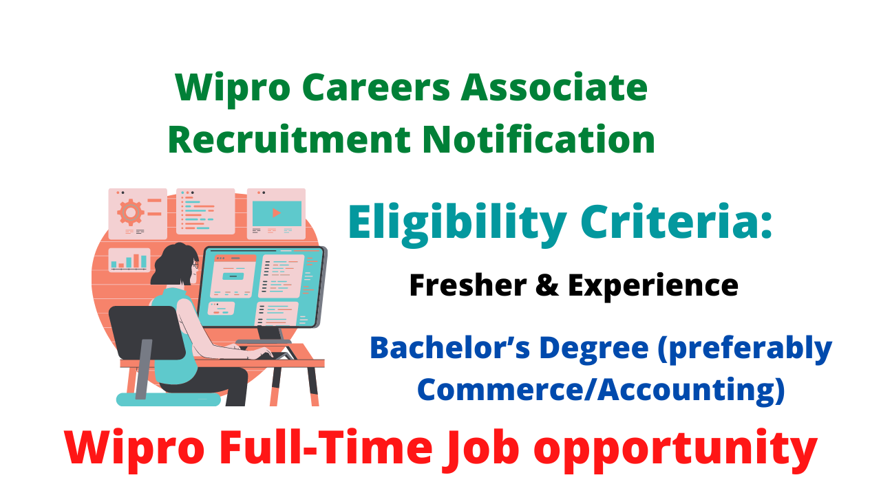 Wipro Careers Associate Recruitment Notification