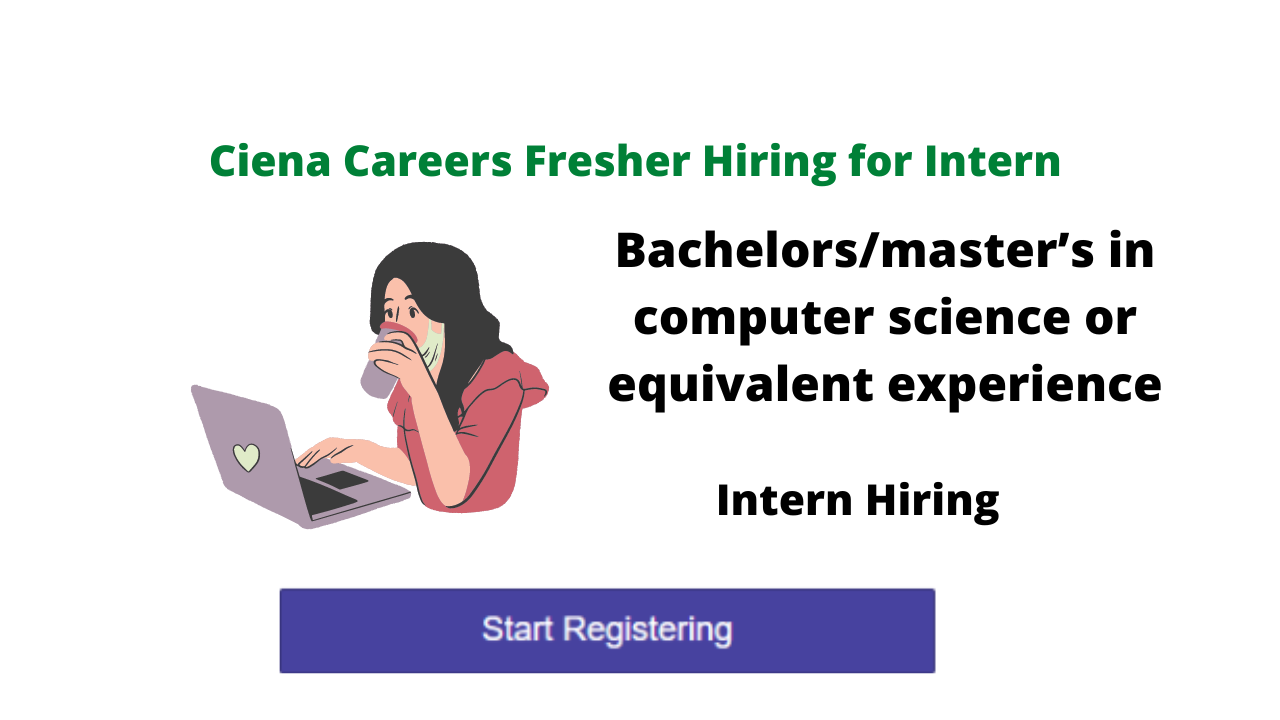 Ciena Careers Fresher Hiring for Intern