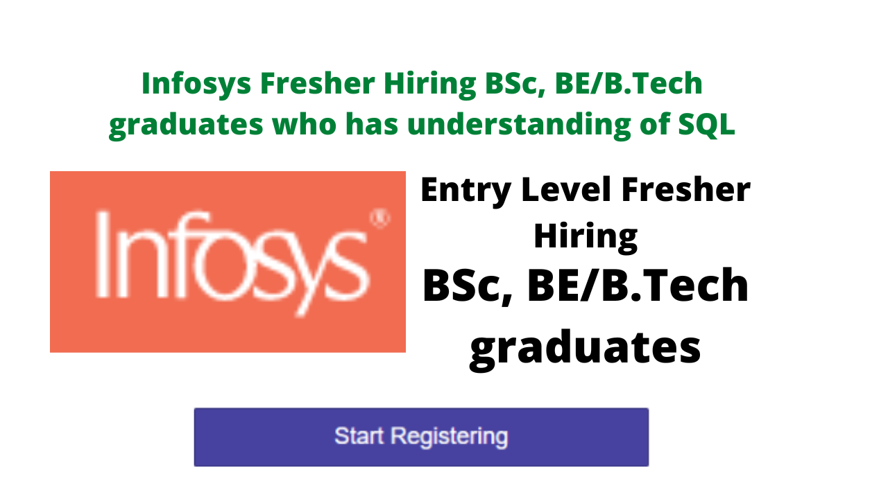 Infosys Fresher Hiring