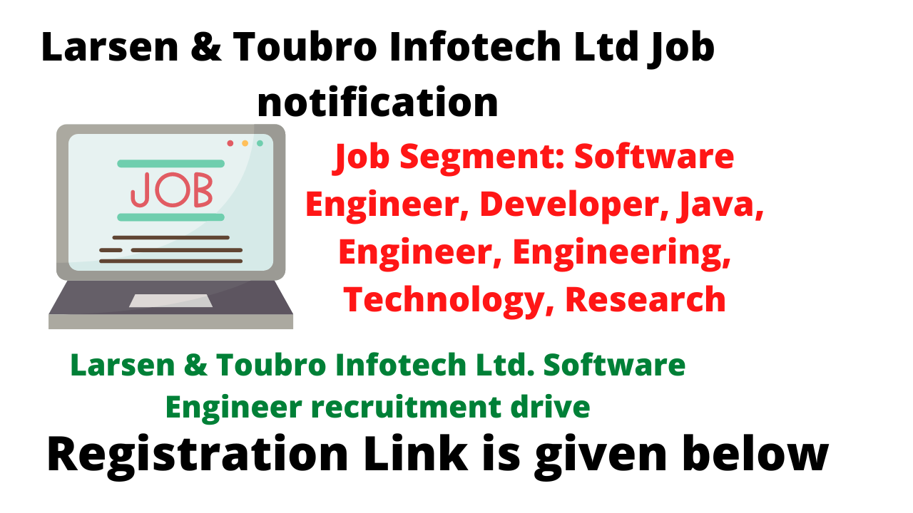 Larsen & Toubro Infotech Ltd. Software Engineer recruitment drive