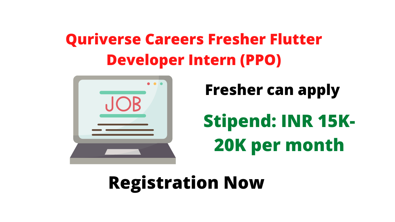 Quriverse Careers Fresher Flutter Developer Intern