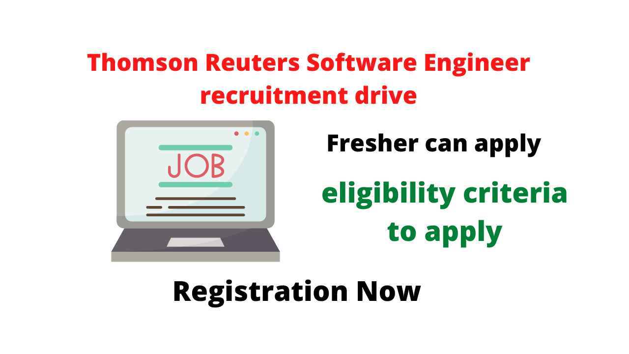 Thomson Reuters Software Engineer recruitment drive