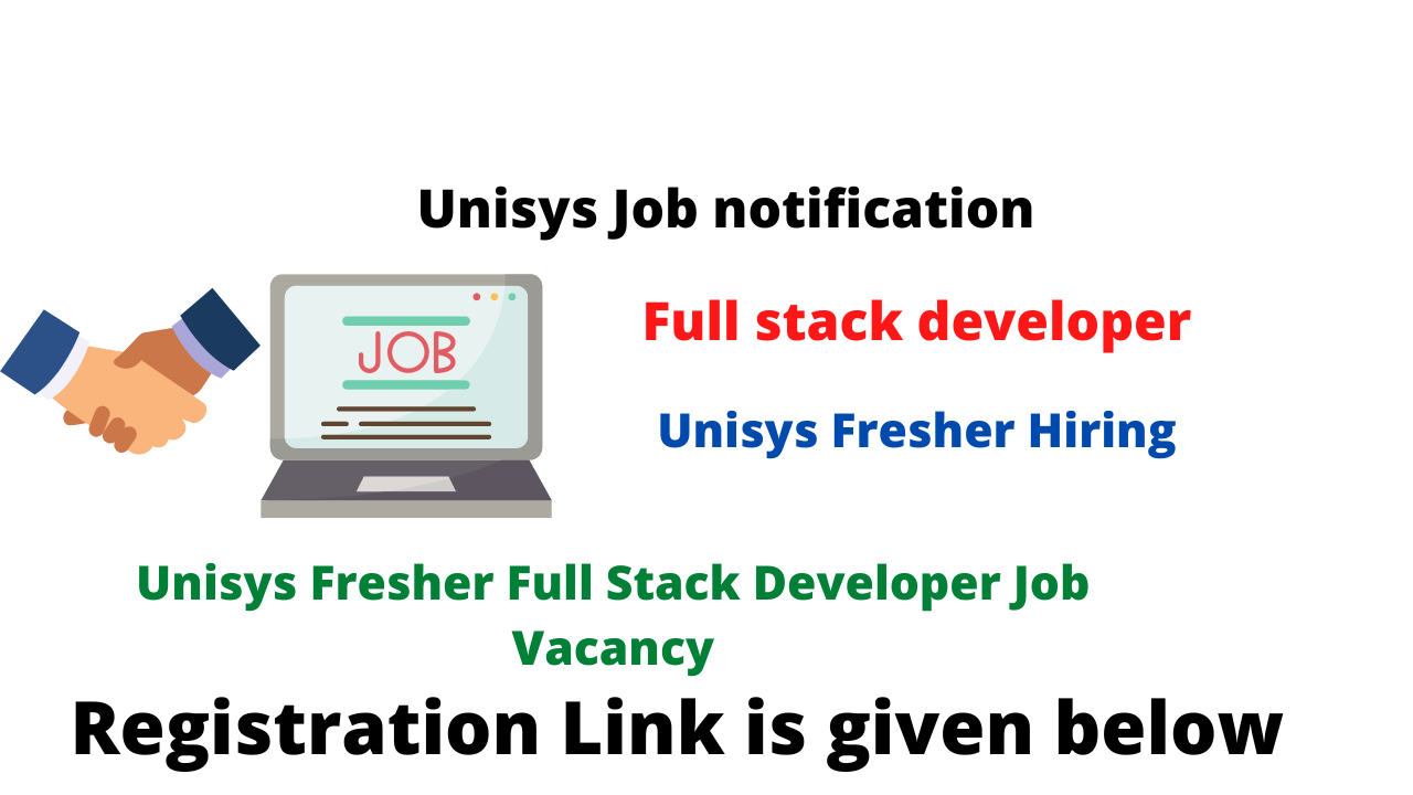 Unisys Fresher Full Stack Developer Job Vacancy