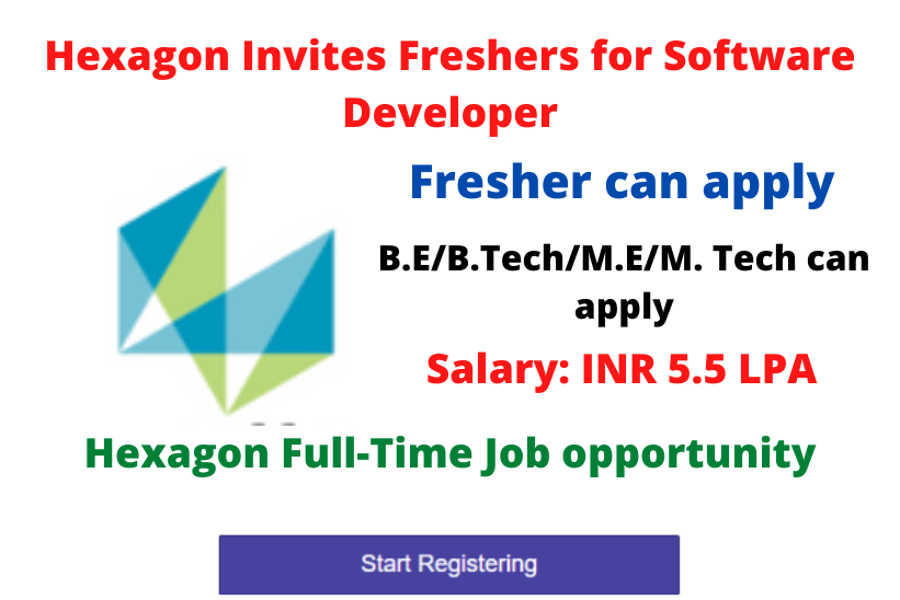 Hexagon Invites Freshers for Software Developer