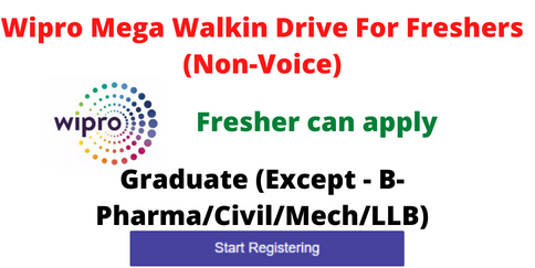 Mega Walkin Drive For Freshers