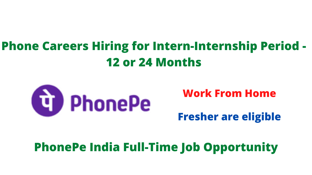 Work From Home Phone Careers Hiring for Intern