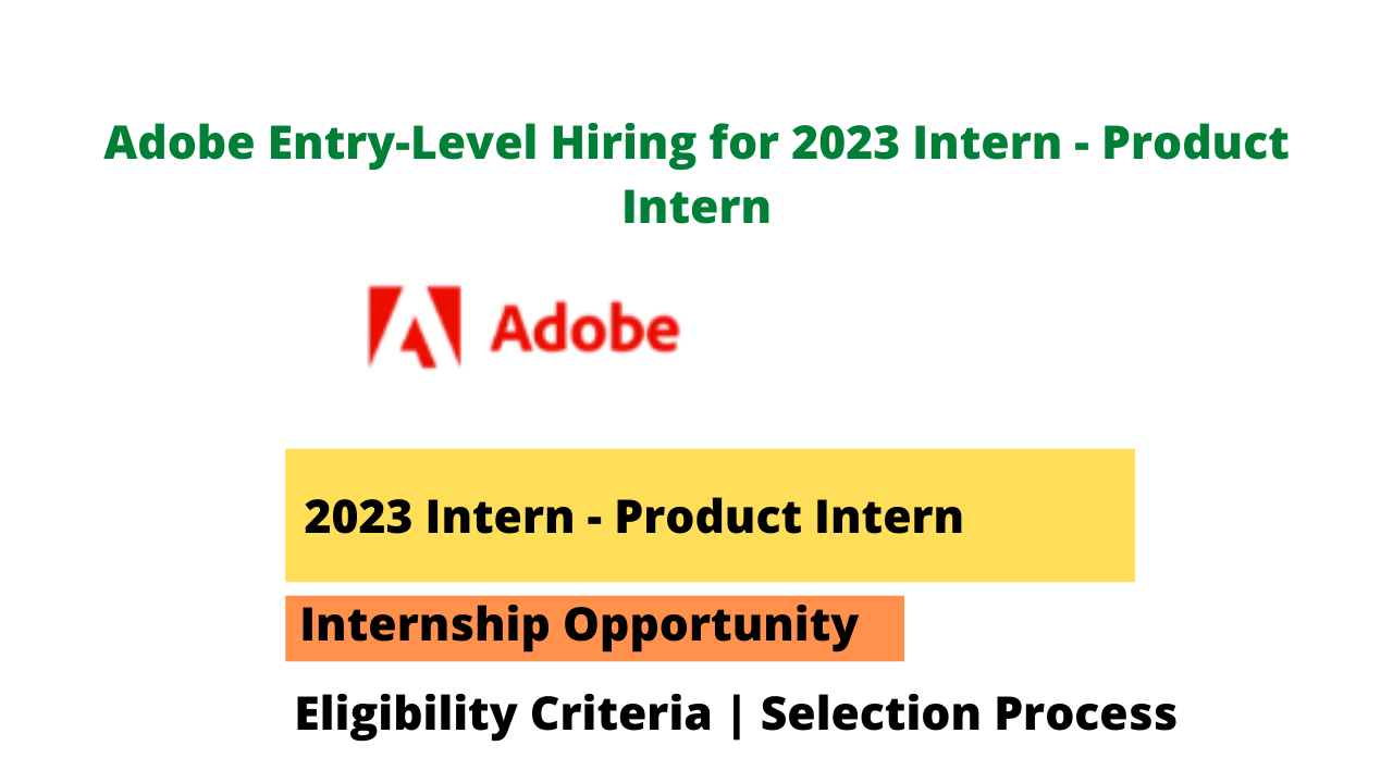 Adobe Entry-Level Hiring