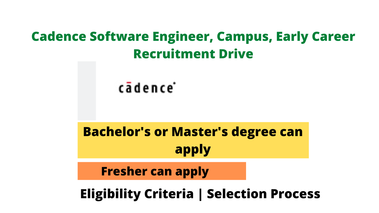 Cadence Software Engineer