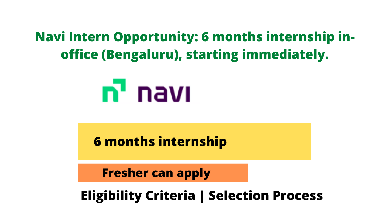 Navi Intern Opportunity