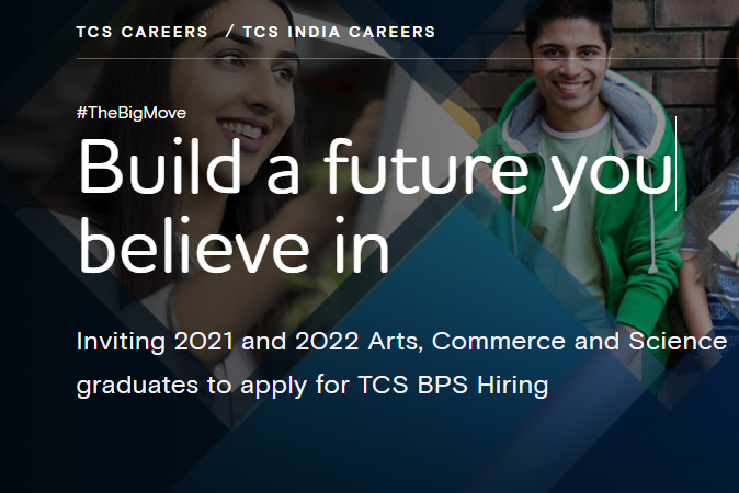 TCS BPS Off Campus Recruitment Drive