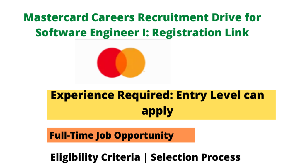 mastercard software engineer intern