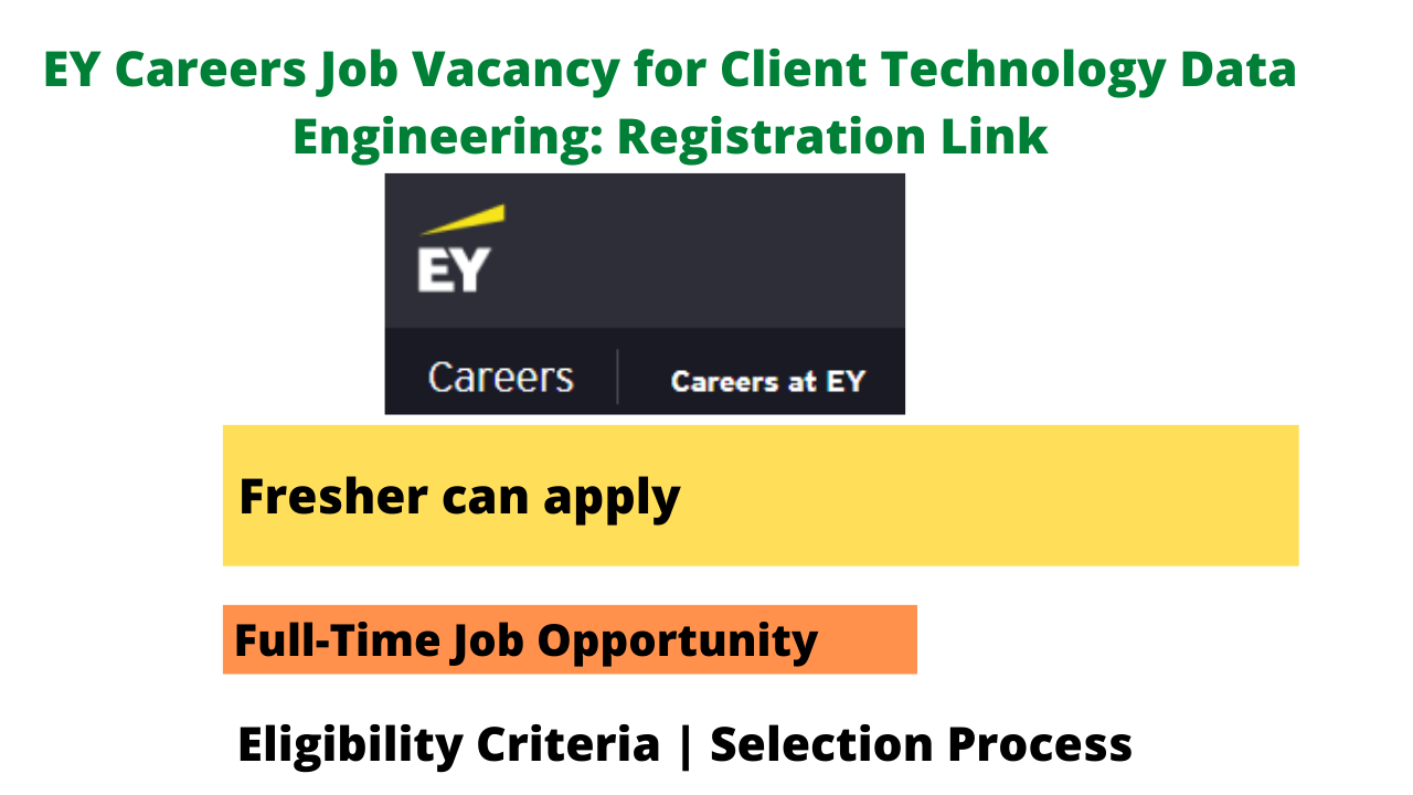 EY Careers Job Vacancy for Client Technology Data Engineering