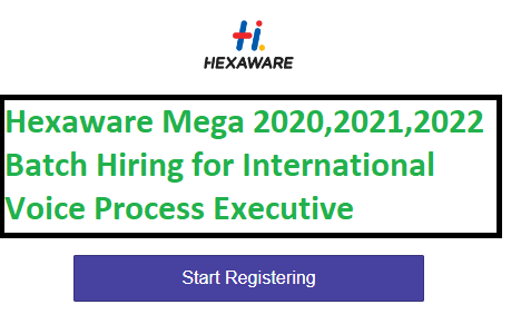 Hexaware Mega Fresher Recruitment Drive