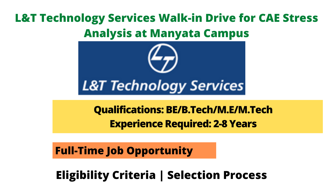 L&T Technology Services Walk-in Drive