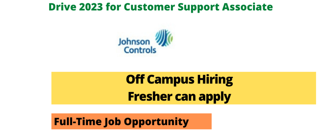 Johnson Controls Careers Entry Level Off Campus Drive