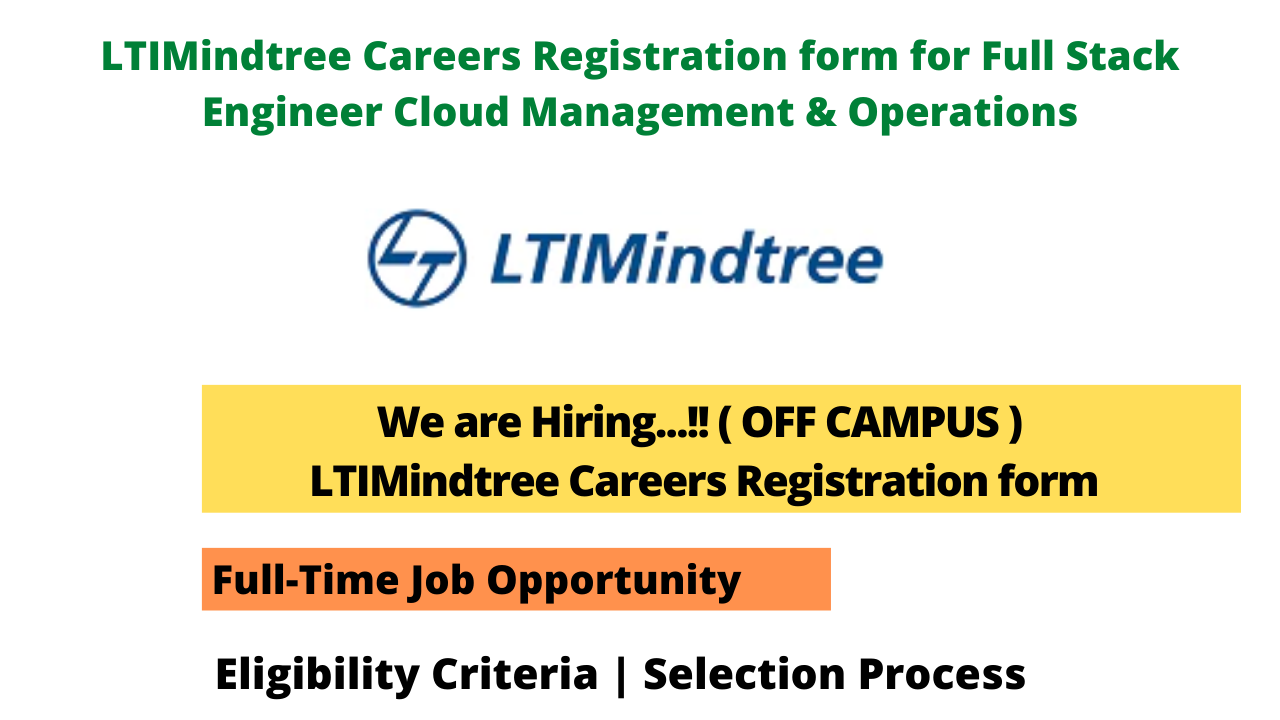 LTIMindtree Careers Registration form